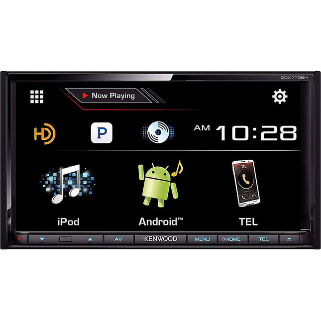 Double-DIN Monitor Receiver With Bluetooth & HD Radio