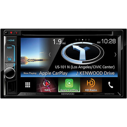 Double DIN Navigation In-Dash DVD/CD/AM/FM Car Stereo w/ 6.2" Touch Screen