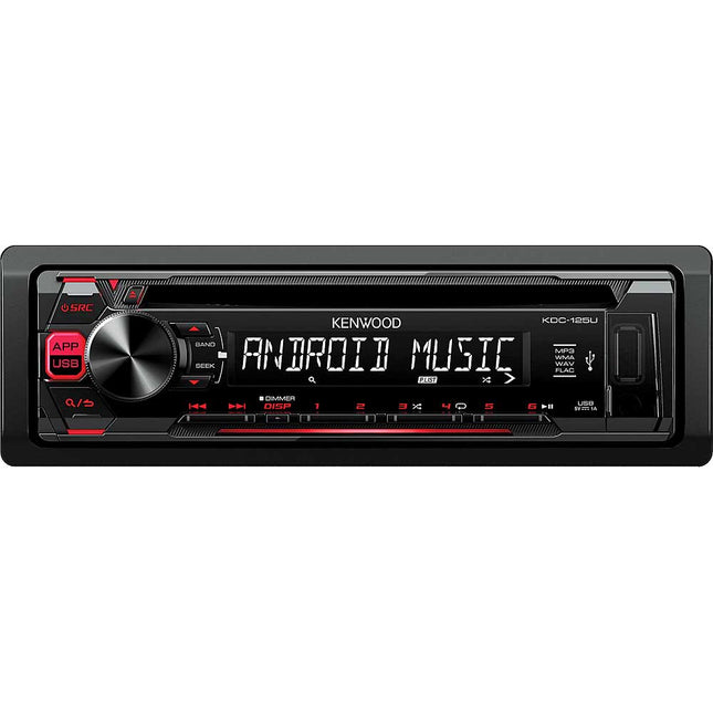 CD Receiver, W/ USB, AUX In FLCc, Remote