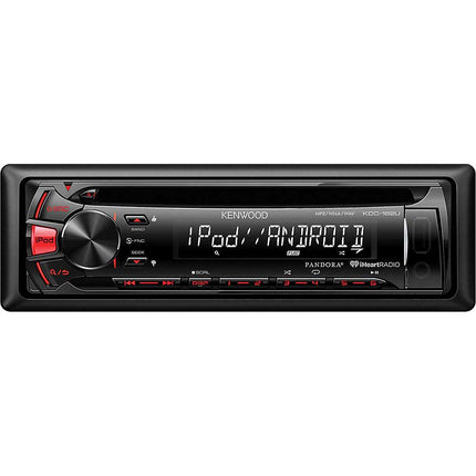 KDC-162U Single DIN In-Dash CD/AM/FM MP3 Receiver