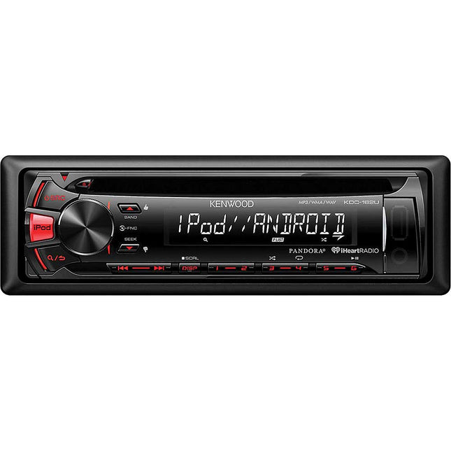 KDC-162U Single DIN In-Dash CD/AM/FM MP3 Receiver
