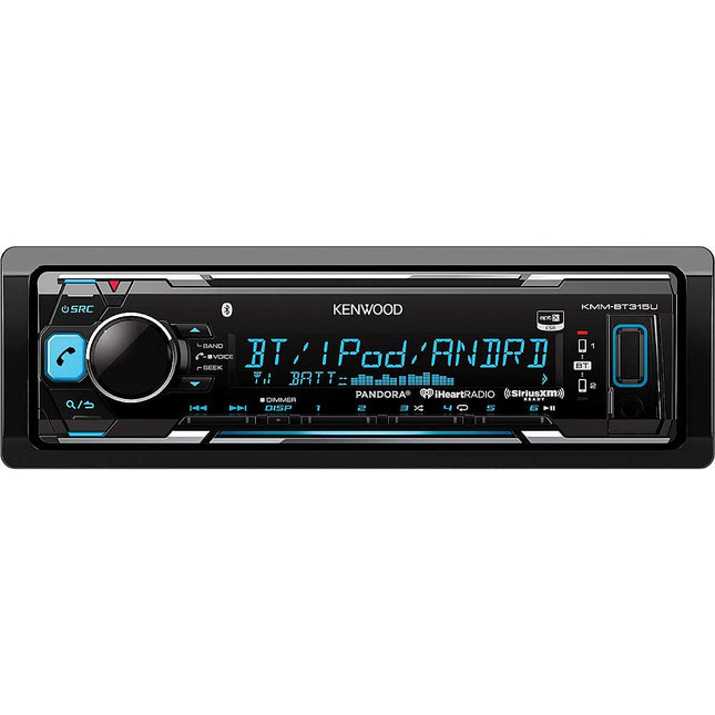 Single DIN Bluetooth CD Receiver