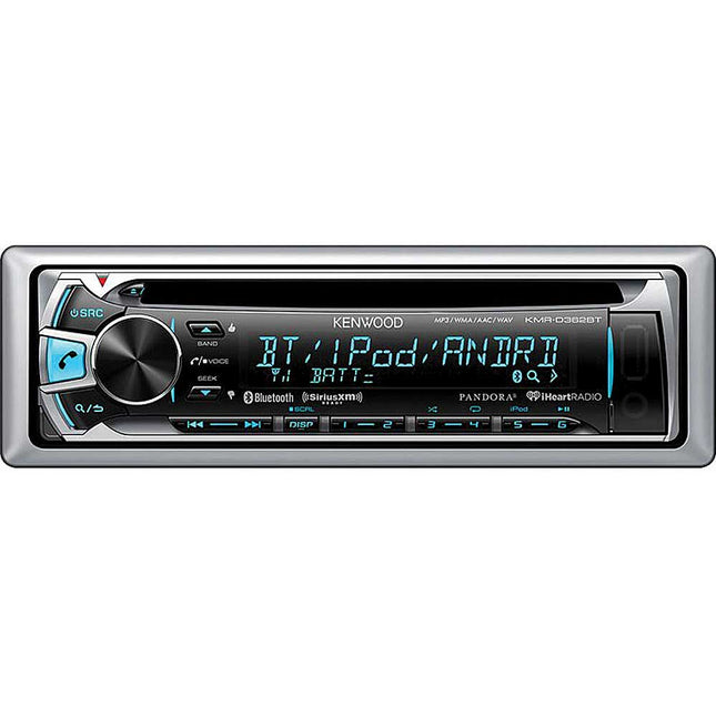 KMR-D362BT CD Single DIN In-Dash Bluetooth Car Stereo Receiver
