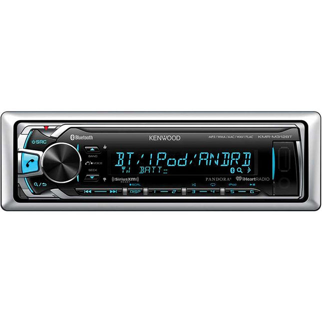 KMR-M312BT DMR Single DIN In-Dash Bluetooth Car Stereo Receiver