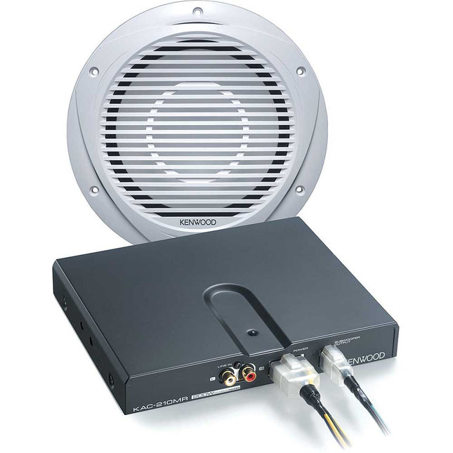 P-WD250MRW 10" Marine Subwoofer & Class D Amplifier Package
