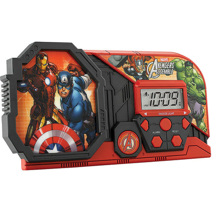 Avengers Assemble Night Glow Character Alarm Clock