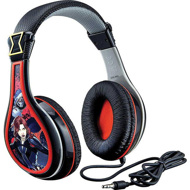 Black Widow Headphones for Kids