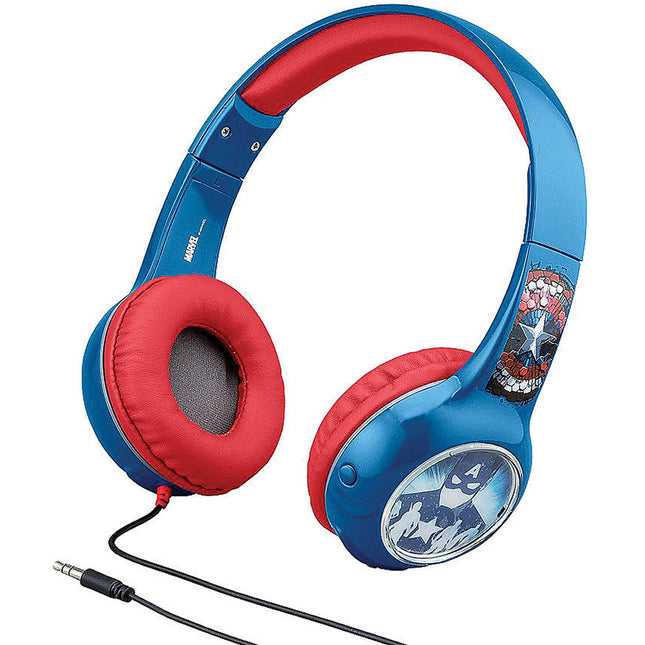 Captain America Light-Up Headphones