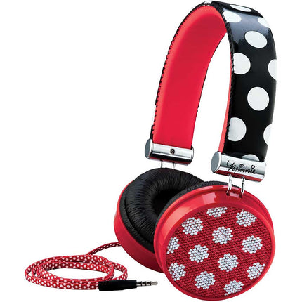 Minnie Mouse Fashion Over-The-Ear Headphones with Volume Control