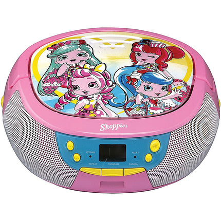 Portable CD Stereo Boombox with AM/FM Radio