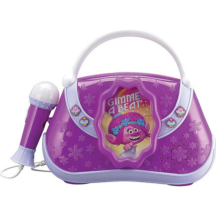 Trolls Sing Along Boombox with Real Working Mic
