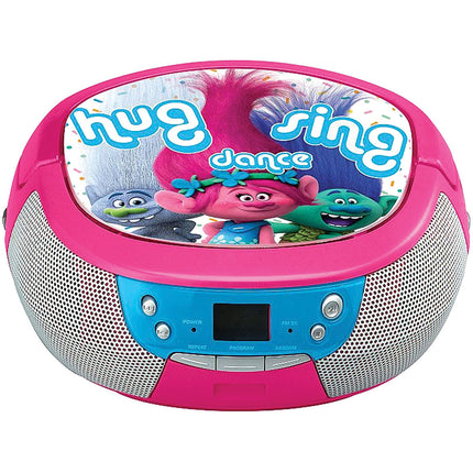 Trolls Portable AM/FM Radio CD Player Boombox