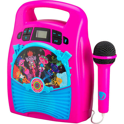 Trolls World Tour Bluetooth MP3 Karaoke Machine