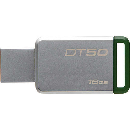 16GB Datatraveler DT50 USB 3.0 Flash Drive, Green