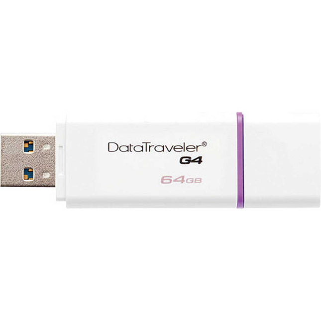 64GB USB 3.0 DataTraveler I G4 Flash Drive, Purple