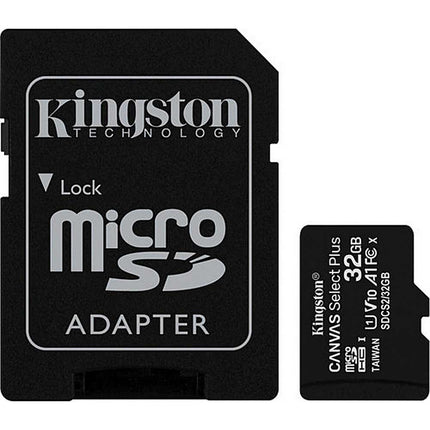 32GB Micro SDHC Canvas Select Plus Memory Card + Adapter
