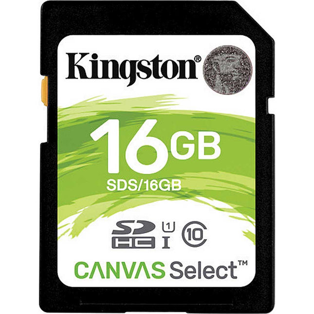 16GB Canvas Select UHS-I SDHC Memory Card