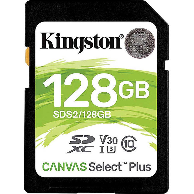 128GB SDHC Canvas Select Plus Memory Card