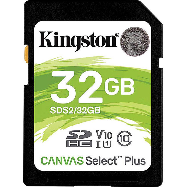 32GB SDHC Canvas Select Plus Memory Card