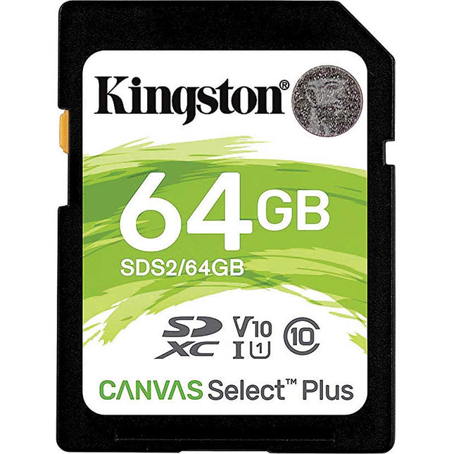 64GB SDHC Canvas Select Plus Memory Card