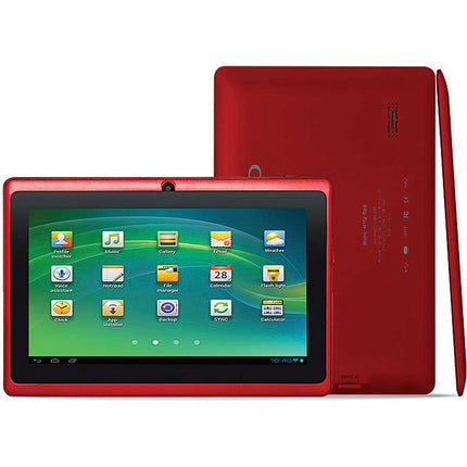 M752HRD 4GB 7" Tablet & Accessory Kit, Red