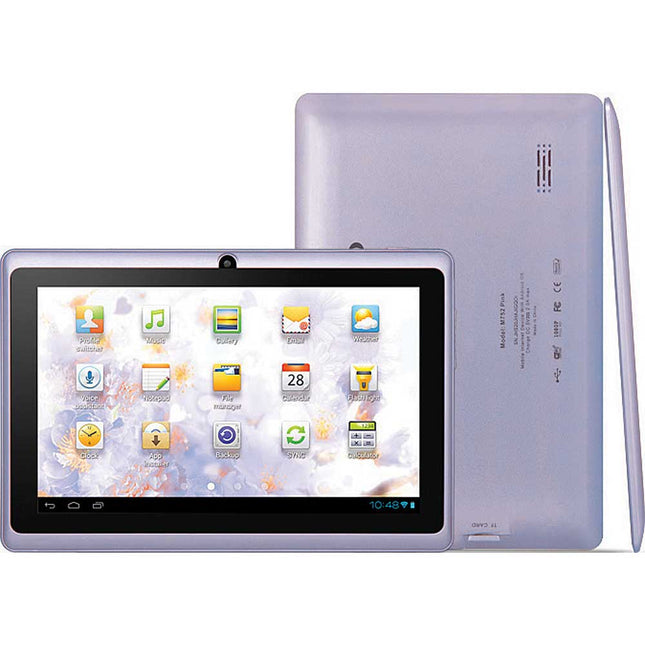 M752PU 4GB 7" Capacitive Touch Screen Tablet, Purple
