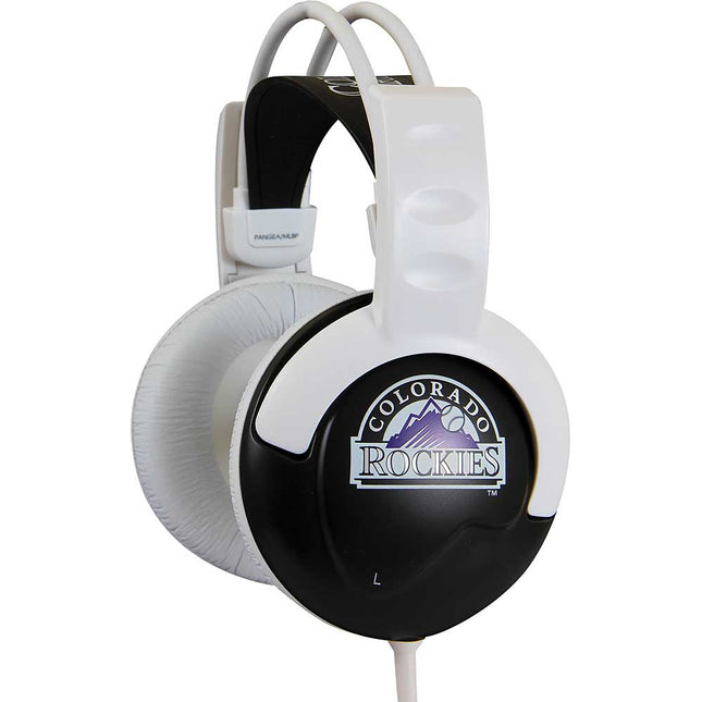 PFJMLBCOL Fan Jams Headphones, Colorado Rockies