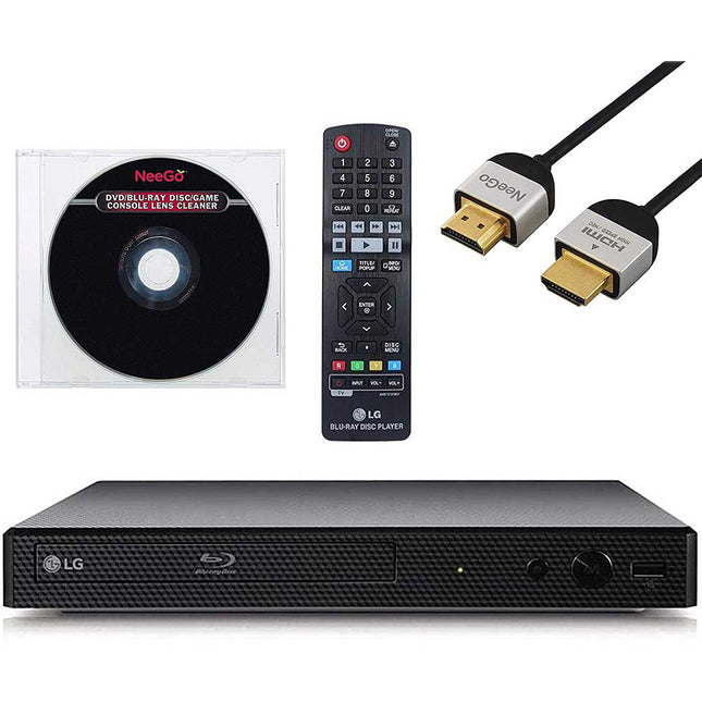 Blu-Ray Disc™ Player with Streaming Services and Built-in Wi-Fi®