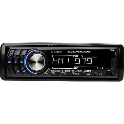 Single DIN CD Receiver w/ Built-In Bluetooth
