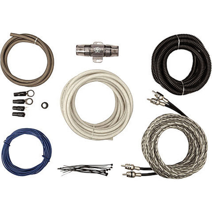8ga Amp Kit w/ Premium RCA for systems up to 500 Watts