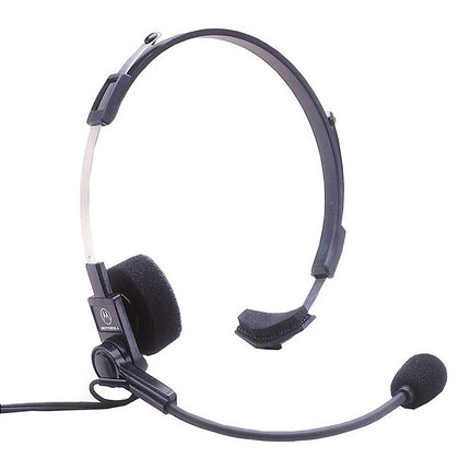 53725 Headset w/ swivel boom mic, Black