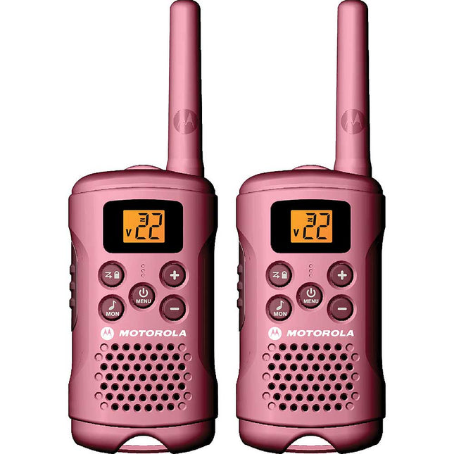 MG167A Pink Alkaline 2-Way Radio, Pair