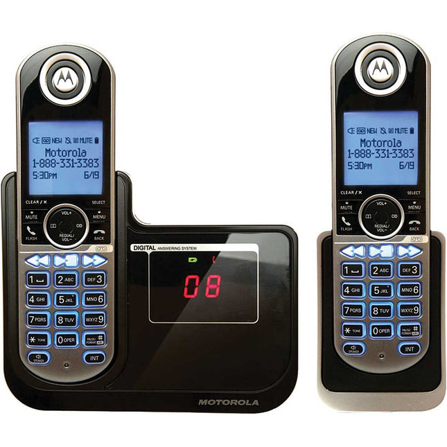 P1002 DECT 6.0 Cordless Digital Answering System, 2 Handsets
