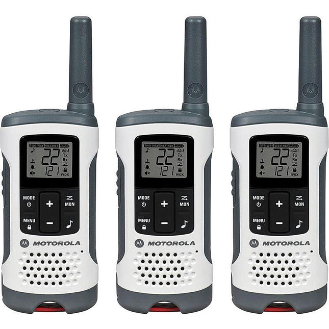 25-Mile Talkabout® T260 2-Way Radios Triple Pack