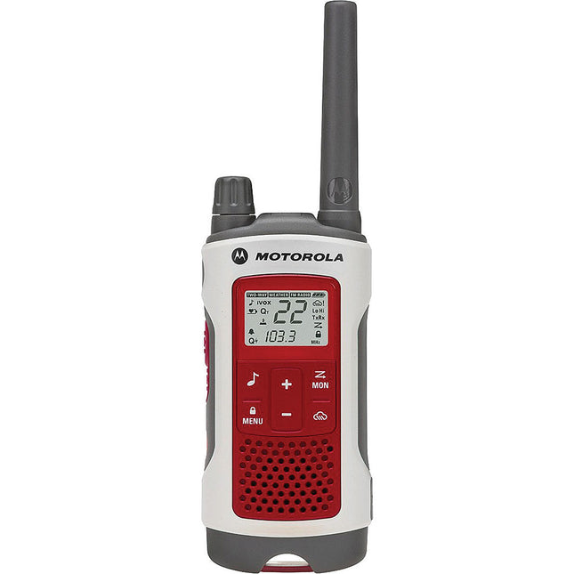 Emergency 2-Way Radio, Red/White