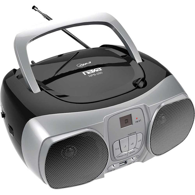 MP3/CD Boombox with USB Player