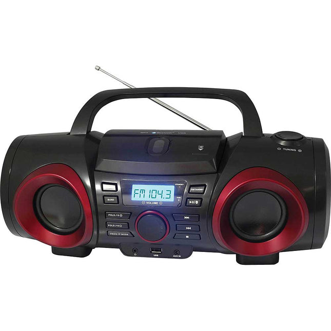 MP3/CD Boombox with Bluetooth®