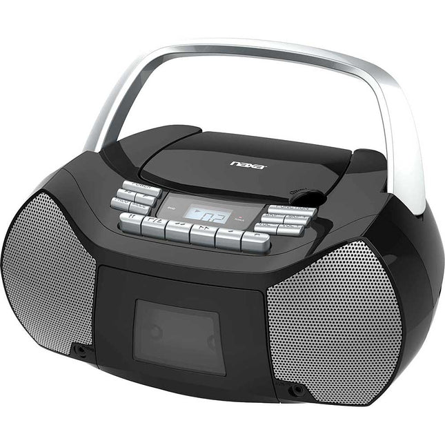 Portable CD/Cassette Boombox