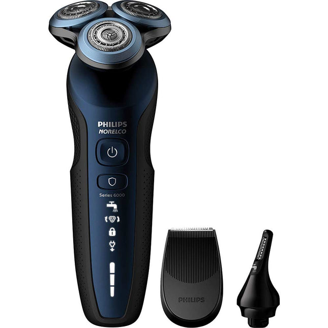 Electric Shaver 6850 with Precision Trimmer and Nose Trimmer Attachment