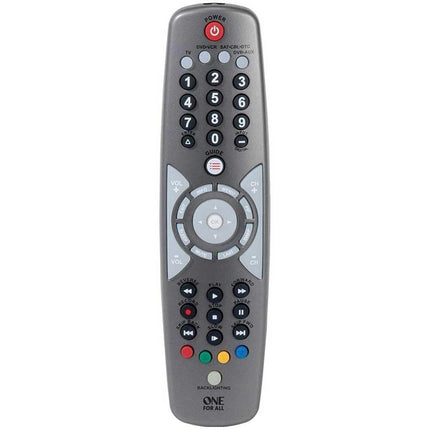 OARN04S 4-Device Universal Remote, Silver