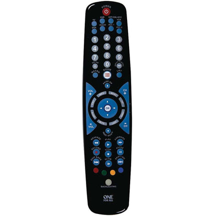 OARN08G 8-Device Universal Remote, Black