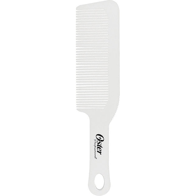 Antistatic Barber Comb, White