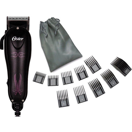 10 Piece Comb Set High Speed Adjustable Blade Hair Clipper