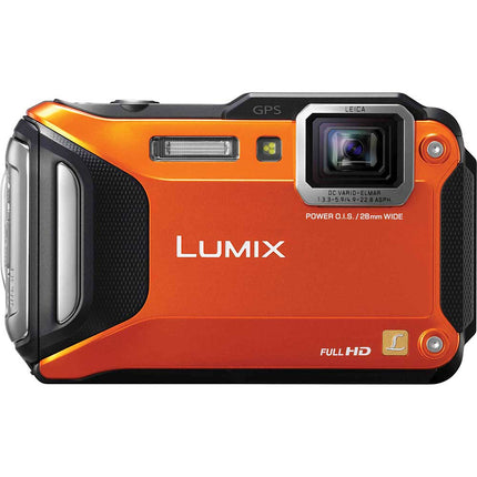 DMC-FT5D 16.1MP Digital Camera, Orange