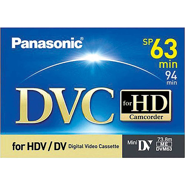 AY-DVM63HD HD miniDV Videocassette