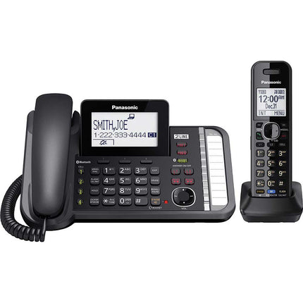 KX-TG9581B DECT 6.0 Link2Cell Corded/Cordless Answering System, 1 Handset