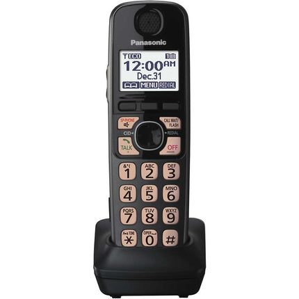 KX-TGA470B Extra Handset For 47XX Cordless Phones Series, Black
