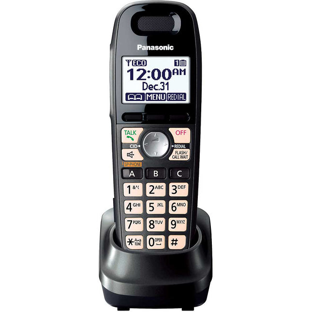 KX-TGA659T Additional DECT 6.0 Handset, Titanium Black