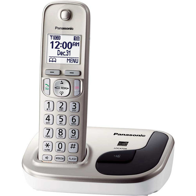 KX-TGD210N Digital Cordless Phone, 1 Handset