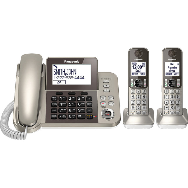 KX-TGF352N DECT 6.0 Expandable Phone w/2 Handsets
